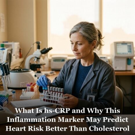What Is hs-CRP and Why This Inflammation Marker May Predict Heart Risk Better Than Cholesterol
