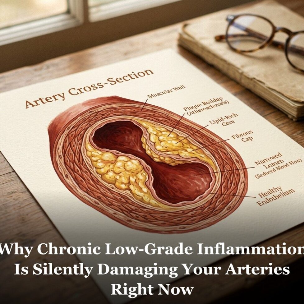 Why Chronic Low-Grade Inflammation Is Silently Damaging Your Arteries Right Now
