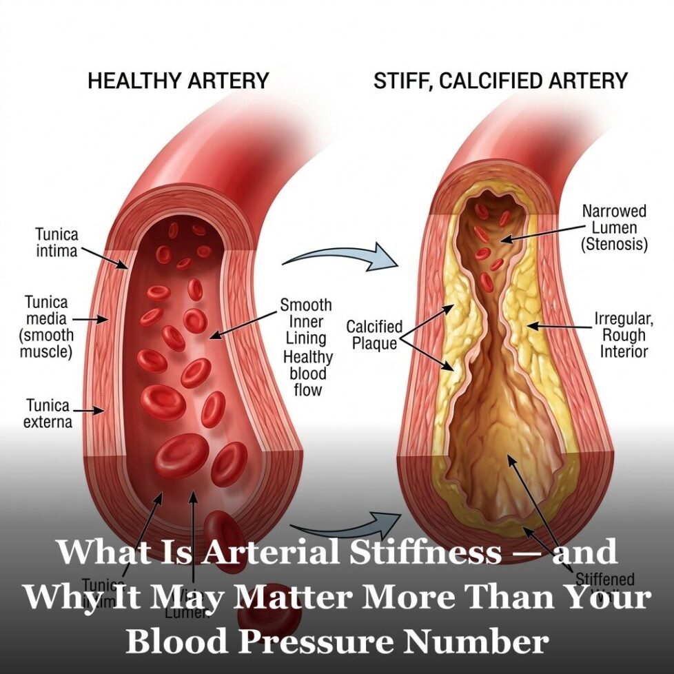 What Is Arterial Stiffness and Why It May Matter More Than Your Blood Pressure
