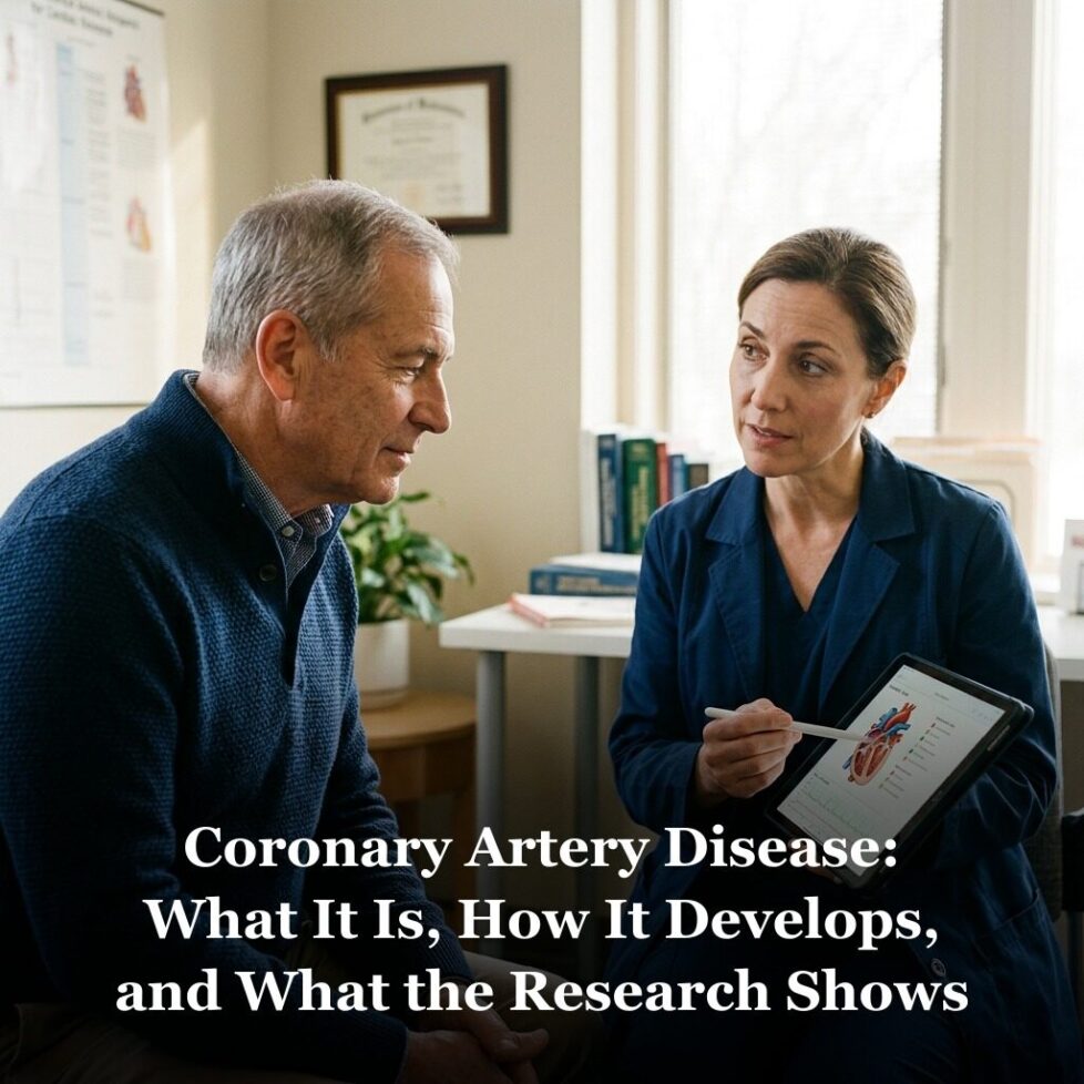 Coronary Artery Disease: What It Is, How It Develops, and What the Research Shows About Prevention